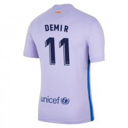 Camisola FC Barcelona Yusuf Demir 11 Equipamento Segundo 2021-2022 Manga Curta